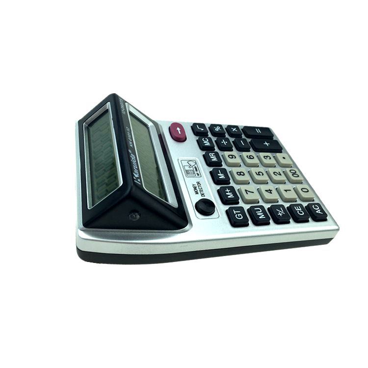 Karuida Kairoda Dual Screen Dual Display with Money Detector Lamp Calculator KK-8101-12