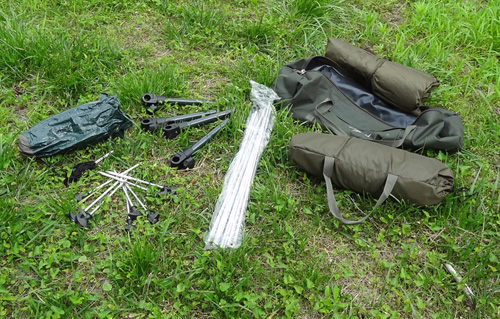 Manufacturers selling outdoor ground gauze tent camping fishing leisure bed Combo
