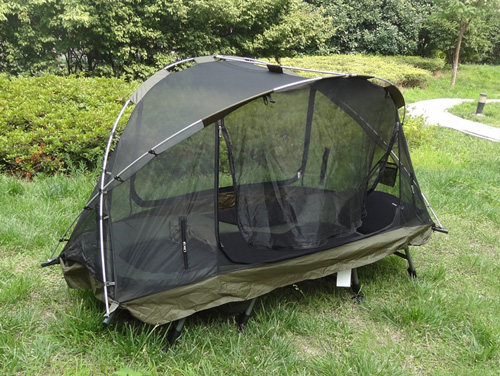 Manufacturers selling outdoor ground gauze tent camping fishing leisure bed Combo