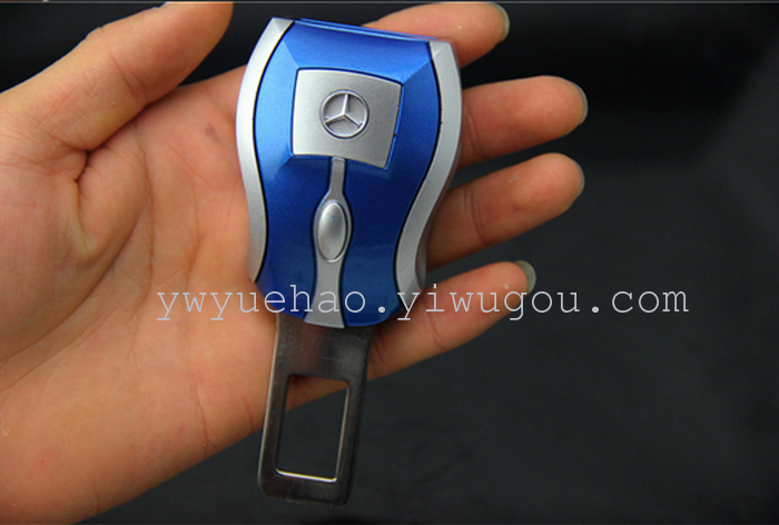 The car with double safety buckle car mouse safety belt buckle logo safety socket