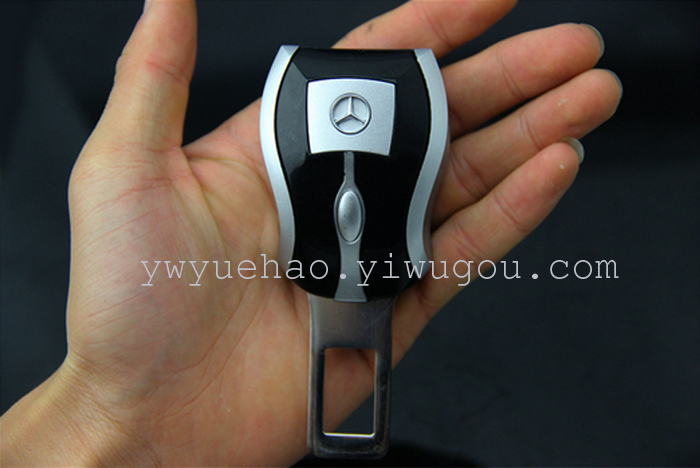 The car with double safety buckle car mouse safety belt buckle logo safety socket