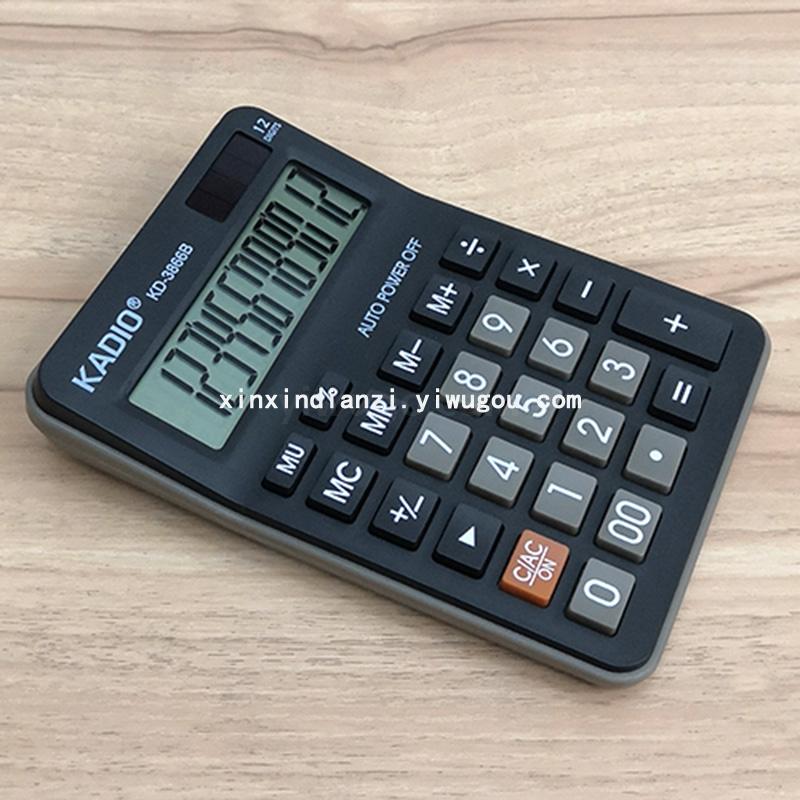 KADIO KADIO 3866B color medium desk calculator office calculator LOGO custom calculator