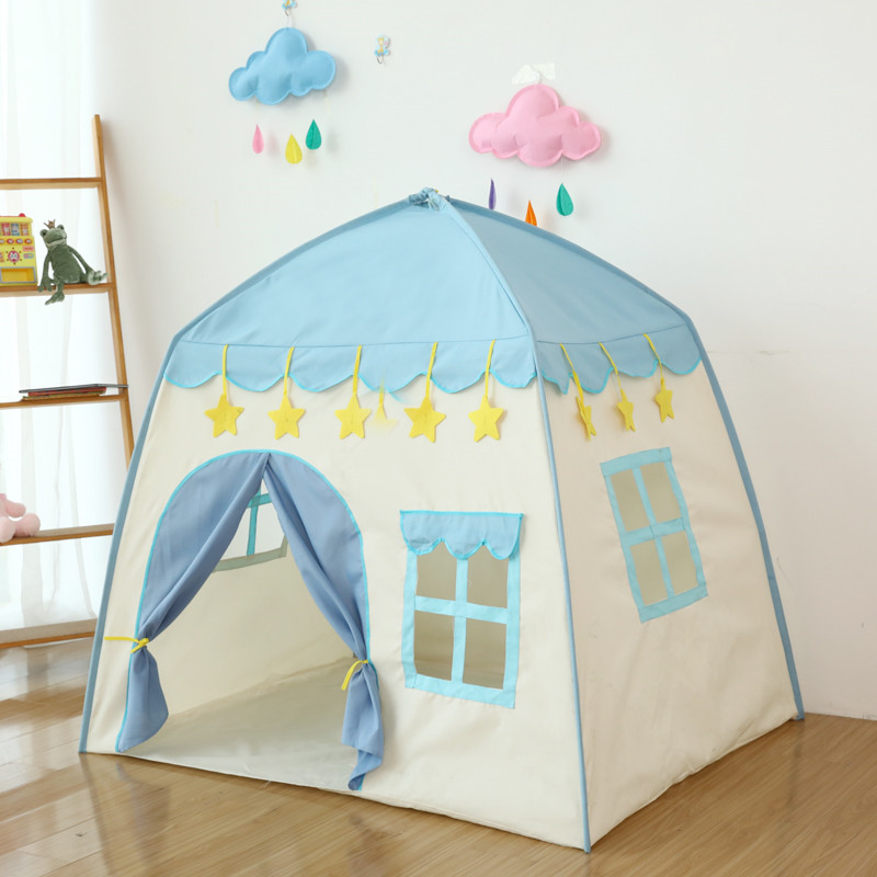 Cross-Border Amazon Children&#039;s Tent Game House Small Flower House 420d Princess Castle Indoor and Outdoor Tent Wholesale