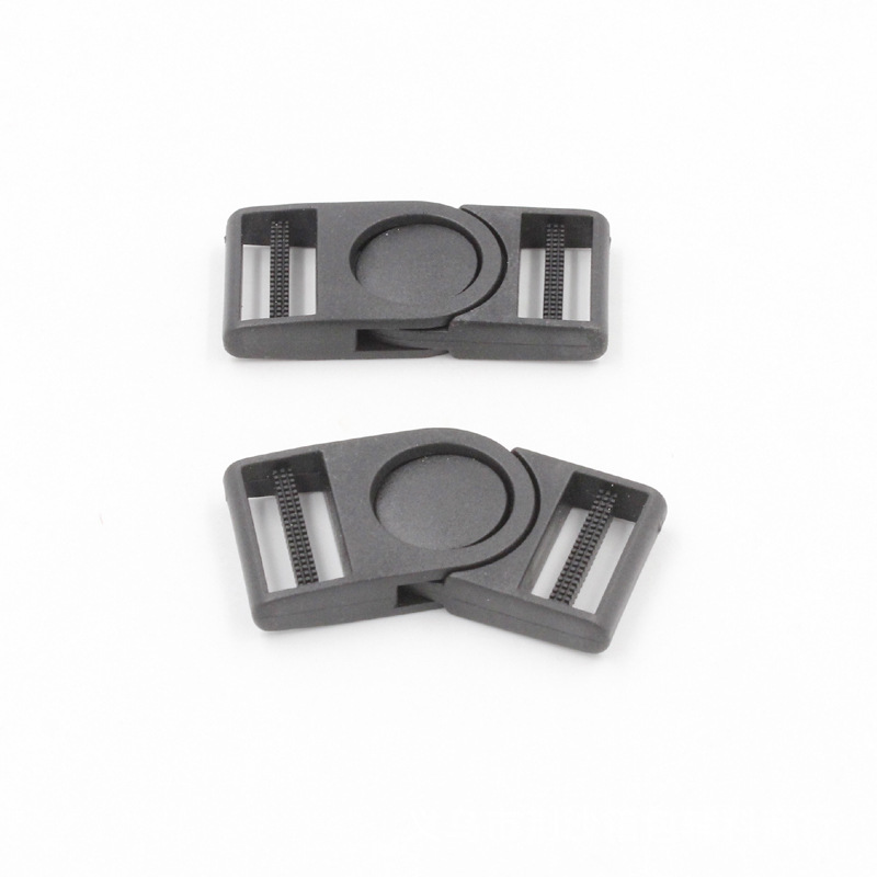 Plastic Buckle Luggage Accessories School Bag Buckle Child and Mother Ribbon Lanyard Belt Bag Crossbody Bag Safety Buckle Rotating Universal Plug