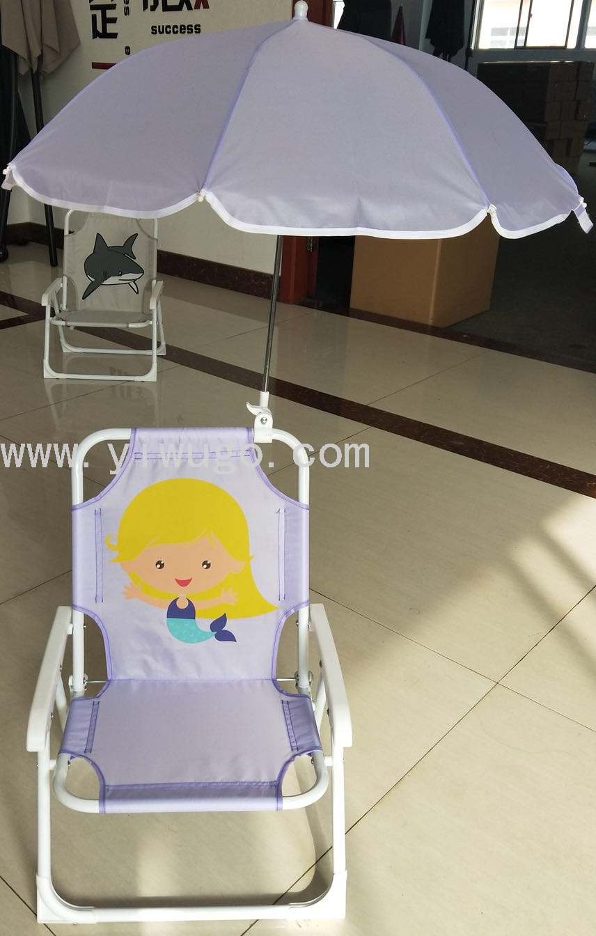 Children's Beach Chair Seaside Vacation with Umbrella Recliner Photo Props Multifunctional Outdoor Folding Chair Children's Beach Chair Seaside Vacation with Umbrella Recliner Photo Props Multifunctional Outdoor Folding Chair