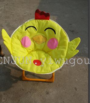 Foreign trade tail goods children's moon chair leisure folding chair sell well at home and abroad color mix Foreign trade tail goods children's moon chair leisure folding chair sell well at home and abroad color mix