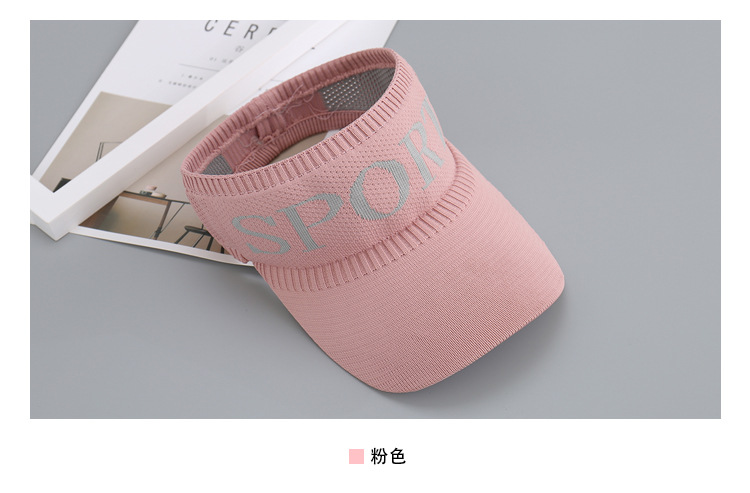 Jinniu New Sun Hat Spring and Summer Outdoor Sports Sun-Proof Hat Men's and Women's Topless Hat Knit Casual Peaked Cap Jinniu New Sun Hat Spring and Summer Outdoor Sports Sun-Proof Hat Men's and Women's Topless Hat Knit Casual Peaked Cap