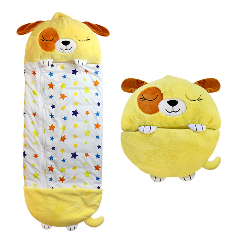 Cartoon Animal Children Sleeping Bag Happy Nappers New Large Sleeping Bag Amazon Cross-Border Animal Sleeping Bag