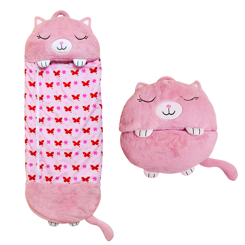 Cartoon Animal Children Sleeping Bag Happy Nappers New Large Sleeping Bag Amazon Cross-Border Animal Sleeping Bag