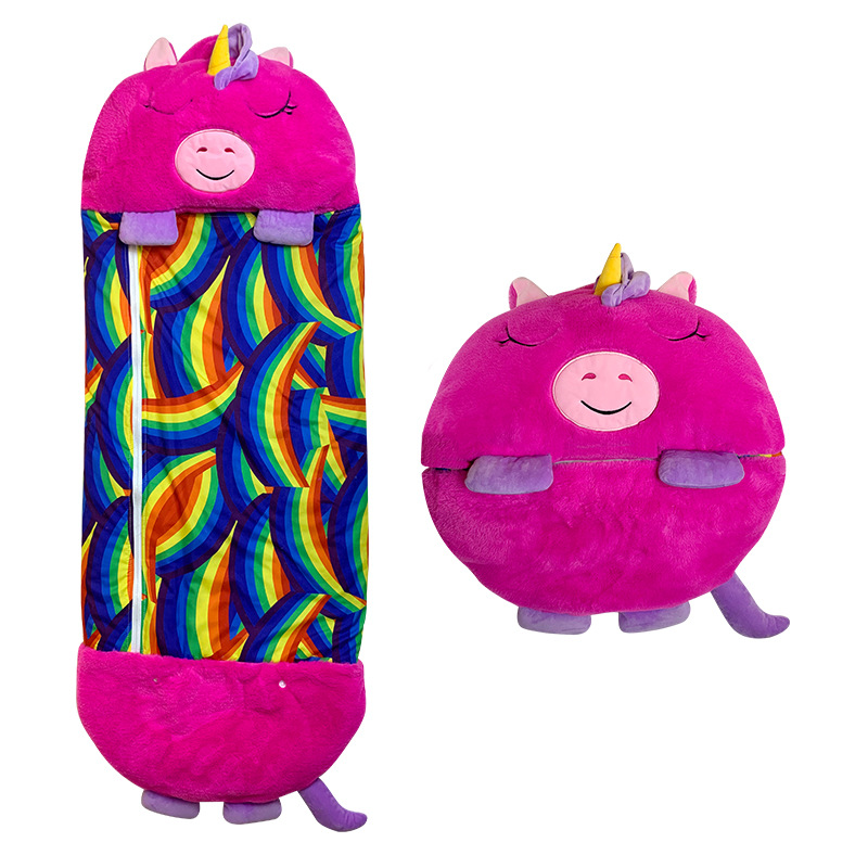 Cartoon Animal Children Sleeping Bag Happy Nappers New Large Sleeping Bag Amazon Cross-Border Animal Sleeping Bag