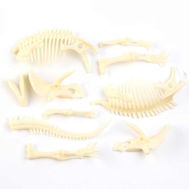 Dragon hunting cross-border dinosaur fossil archaeological mining toys fossil stall supply triceratops mining DIY toys
