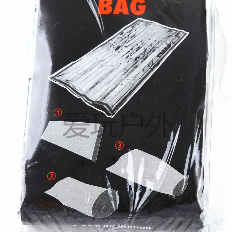 Outdoor Thermal Life-Saving Bag Emergency Blanket Keep Warm Sun Block Space Blanket Reflective Sleeping Bag Tent