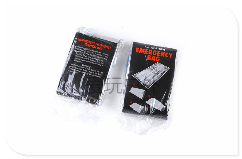 Outdoor Thermal Life-Saving Bag Emergency Blanket Keep Warm Sun Block Space Blanket Reflective Sleeping Bag Tent