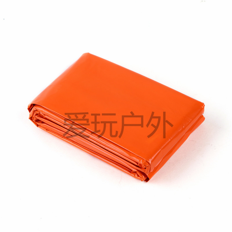 Outdoor Emergency Blanket Thickened Thermal Insulation Blanket Emergency Rescue Tent Life-Saving Thermal Insulation Blanket Sleeping Bag