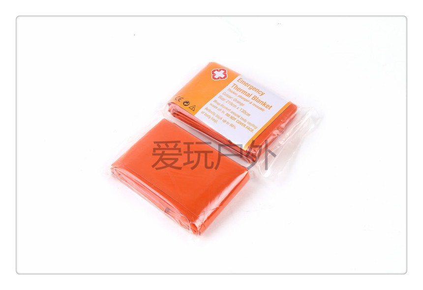 Outdoor Emergency Blanket Thickened Thermal Insulation Blanket Emergency Rescue Tent Life-Saving Thermal Insulation Blanket Sleeping Bag