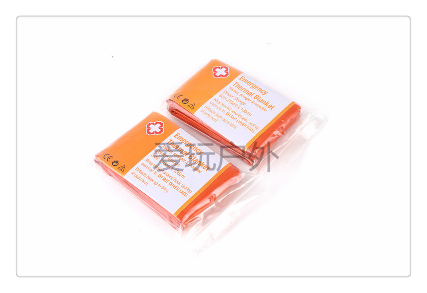 Outdoor Emergency Blanket Thickened Thermal Insulation Blanket Emergency Rescue Tent Life-Saving Thermal Insulation Blanket Sleeping Bag