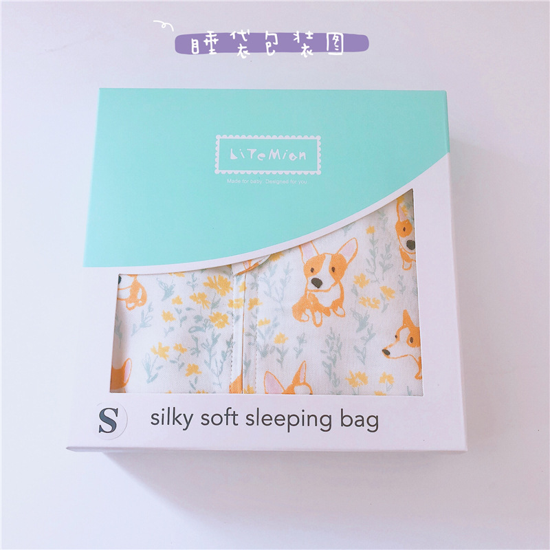 Spring and Autumn Long-Sleeved Four-Layer Bamboo Cotton Cloth Leg Sleeping Bag Baby Anti-Kick Quilt Sleeping Bag Spring and Autumn Long-Sleeved Four-Layer Bamboo Cotton Cloth Leg Sleeping Bag Baby Anti-Kick Quilt Sleeping Bag