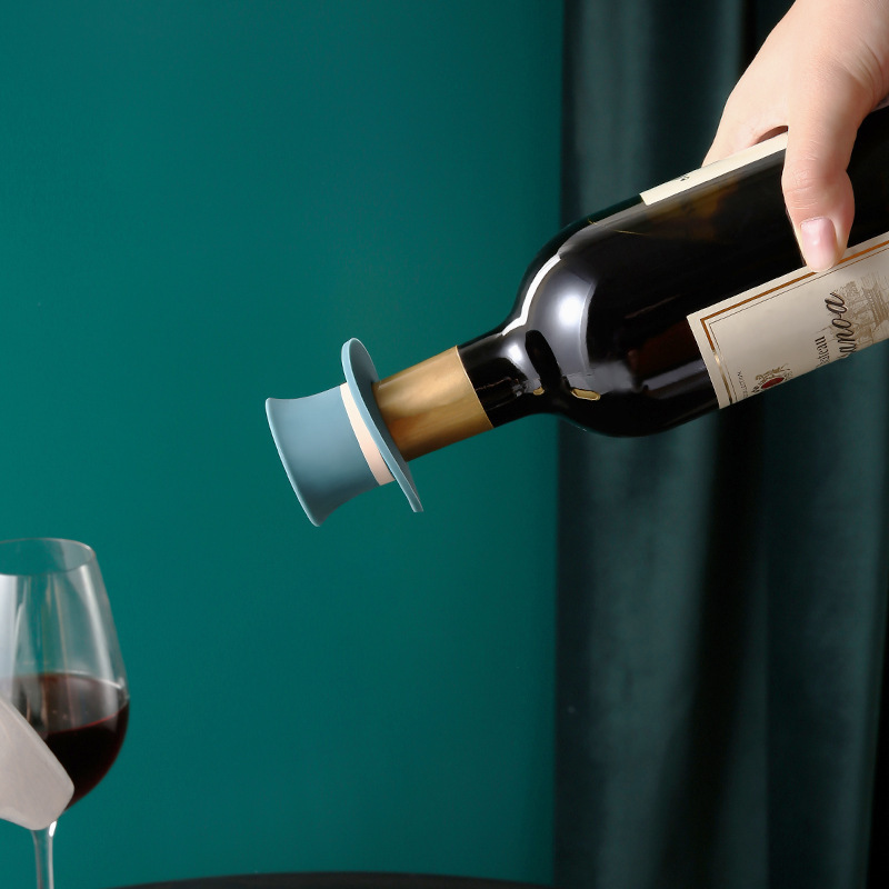 Household Wine Stopper Wine Bottle Stopper Wine Champagne Plug Bottle Cap Sealing Plug Creative Wine Bottle Stopper