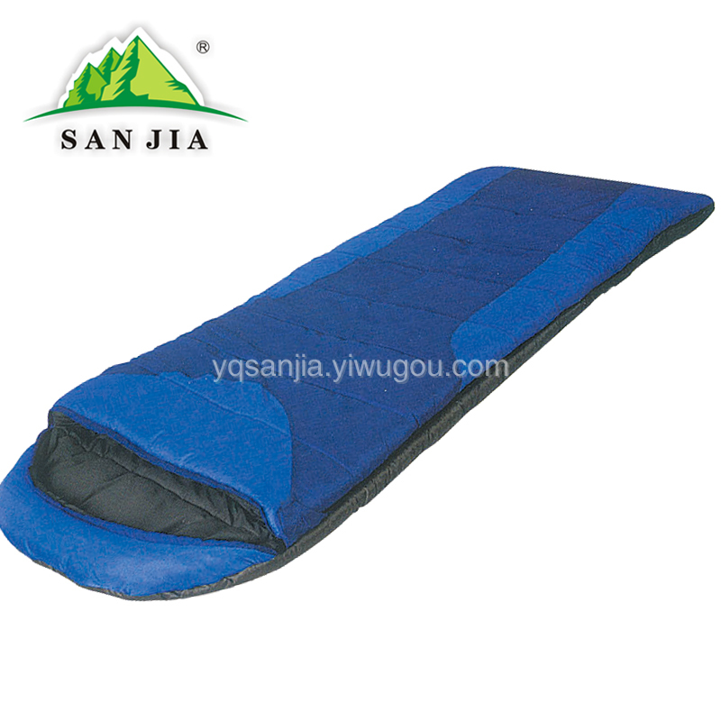 Certified SANJIA outdoor camping products envelope type sleeping bag adult sleeping bag 