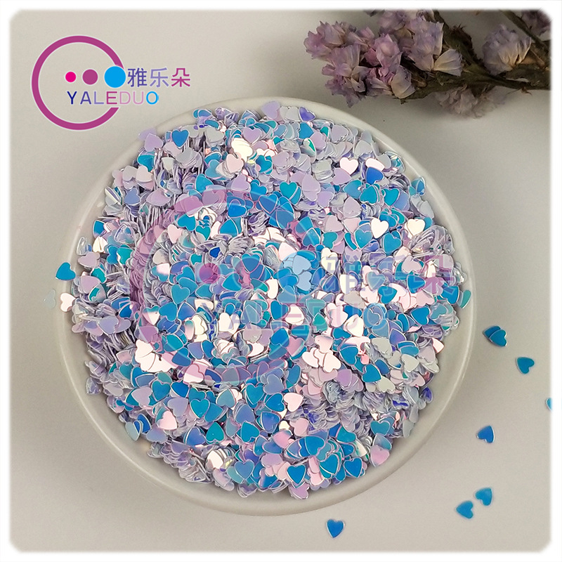 4mm Love Heart Sequins Nail DIY Ornament Material Cap Bag Clothes Accessories