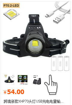 Exclusive for Cross-Border USB Rechargeable L2 Flashlight Long Shot Mini Waterproof Night Riding Hunting Light LED Power Torch