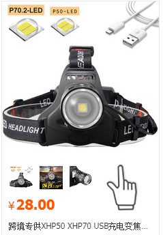 Exclusive for Cross-Border USB Rechargeable L2 Flashlight Long Shot Mini Waterproof Night Riding Hunting Light LED Power Torch
