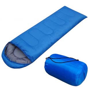 Outdoor sleeping bag outdoor camping bag summer lunch camping bag envelope with cap sleeping bag wholesale