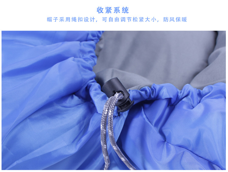 Outdoor sleeping bag outdoor camping bag summer lunch camping bag envelope with cap sleeping bag wholesale Outdoor sleeping bag outdoor camping bag summer lunch camping bag envelope with cap sleeping bag wholesale