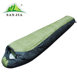 Certified SANJIA outdoor camping products silk floss sleeping bag thicken adult sleeping bag