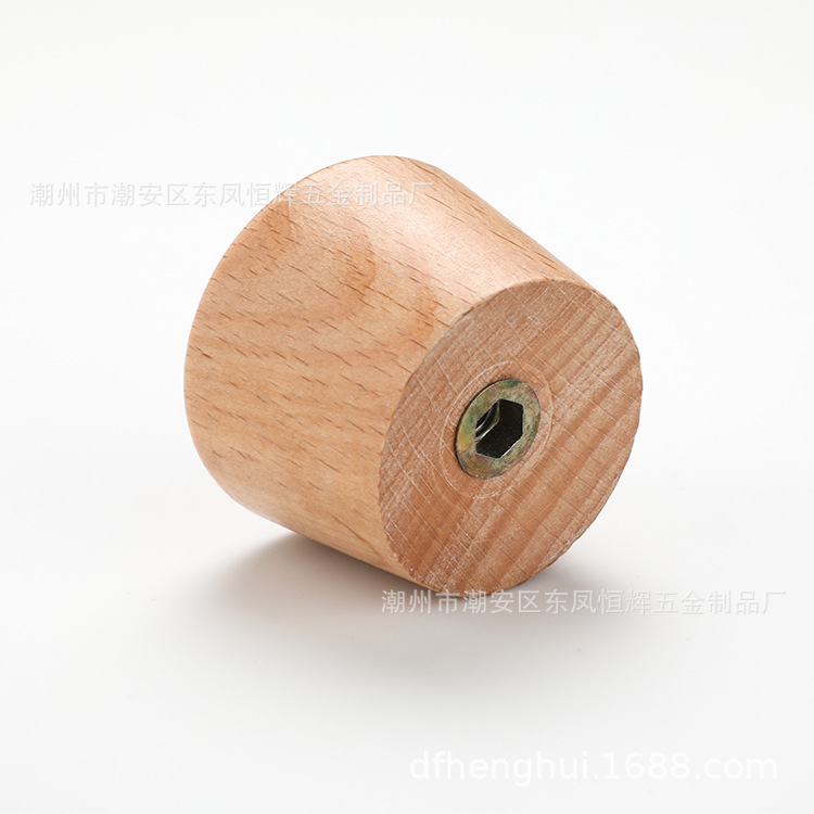 Wooden Pot Cover Handle Beech Pan Lid Cover Pot Cover Knob Universal Pot Cover Top Cap AntiScald Pot Cover Head