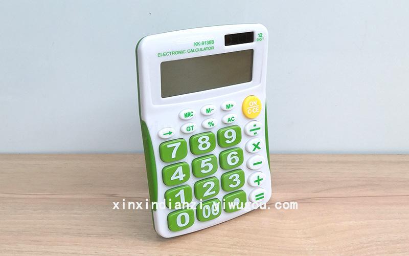 KK9136B color medium desk calculator office calculator LOGO custom calculator