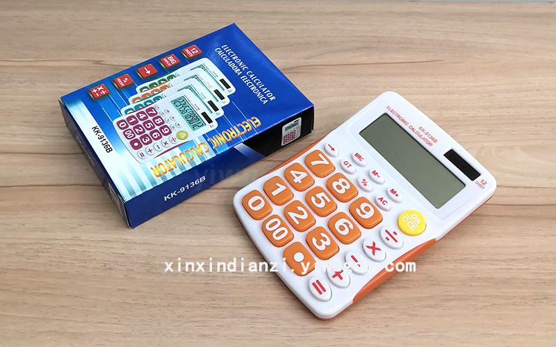 KK9136B color medium desk calculator office calculator LOGO custom calculator