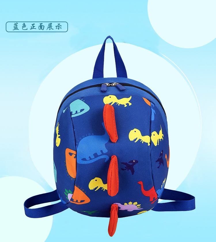 New Anti-Lost Children Backpack Three-Dimensional Dinosaur with Safety Buckle Children's Backpack Kindergarten Children's Schoolbag New Anti-Lost Children Backpack Three-Dimensional Dinosaur with Safety Buckle Children's Backpack Kindergarten Children's Schoolbag