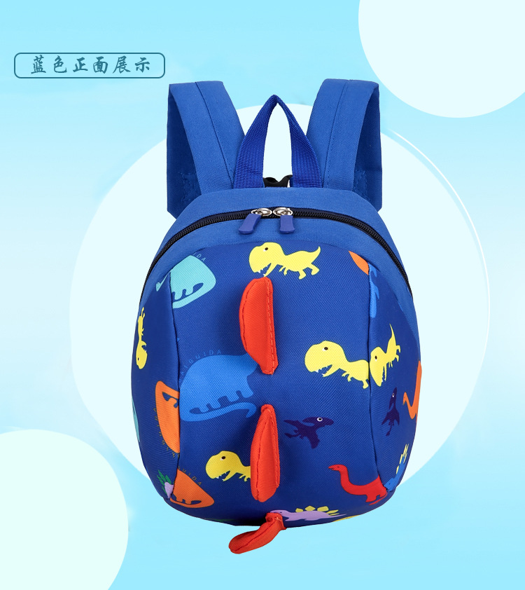 New Anti-Lost Children Backpack Three-Dimensional Dinosaur with Safety Buckle Children's Backpack Kindergarten Children's Schoolbag New Anti-Lost Children Backpack Three-Dimensional Dinosaur with Safety Buckle Children's Backpack Kindergarten Children's Schoolbag