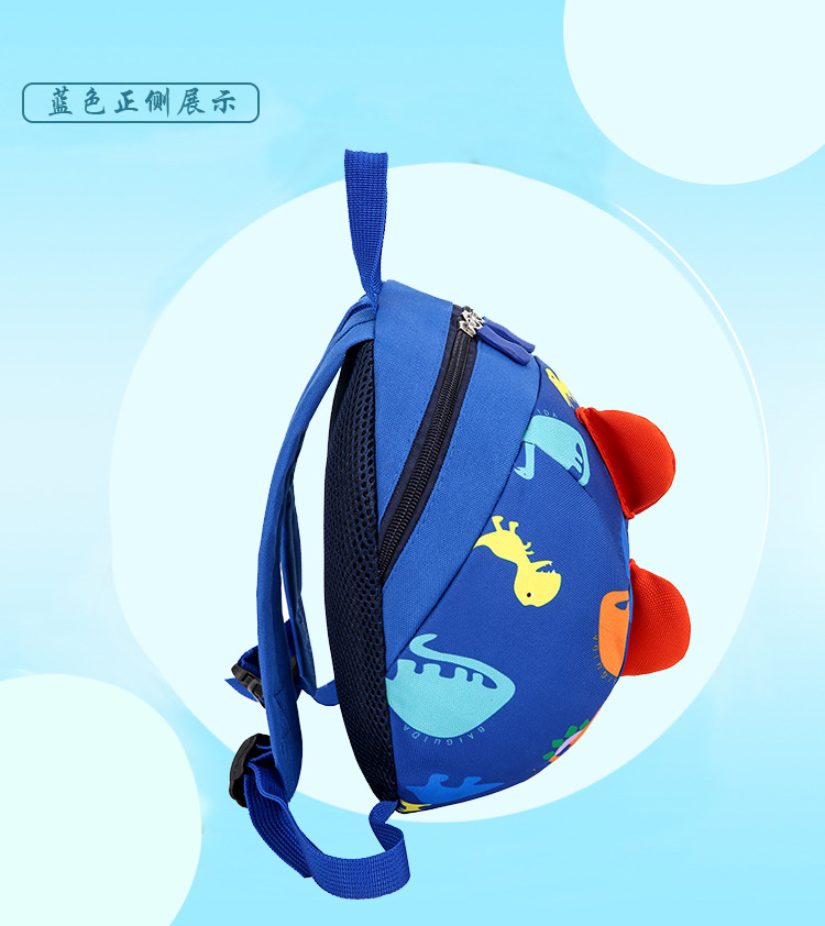 New Anti-Lost Children Backpack Three-Dimensional Dinosaur with Safety Buckle Children's Backpack Kindergarten Children's Schoolbag New Anti-Lost Children Backpack Three-Dimensional Dinosaur with Safety Buckle Children's Backpack Kindergarten Children's Schoolbag