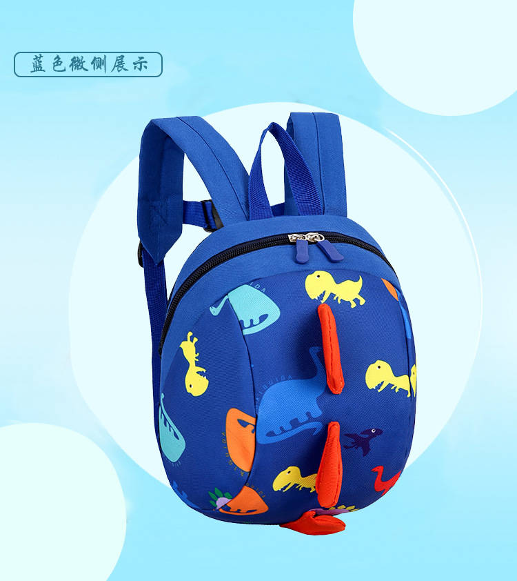 New Anti-Lost Children Backpack Three-Dimensional Dinosaur with Safety Buckle Children's Backpack Kindergarten Children's Schoolbag New Anti-Lost Children Backpack Three-Dimensional Dinosaur with Safety Buckle Children's Backpack Kindergarten Children's Schoolbag