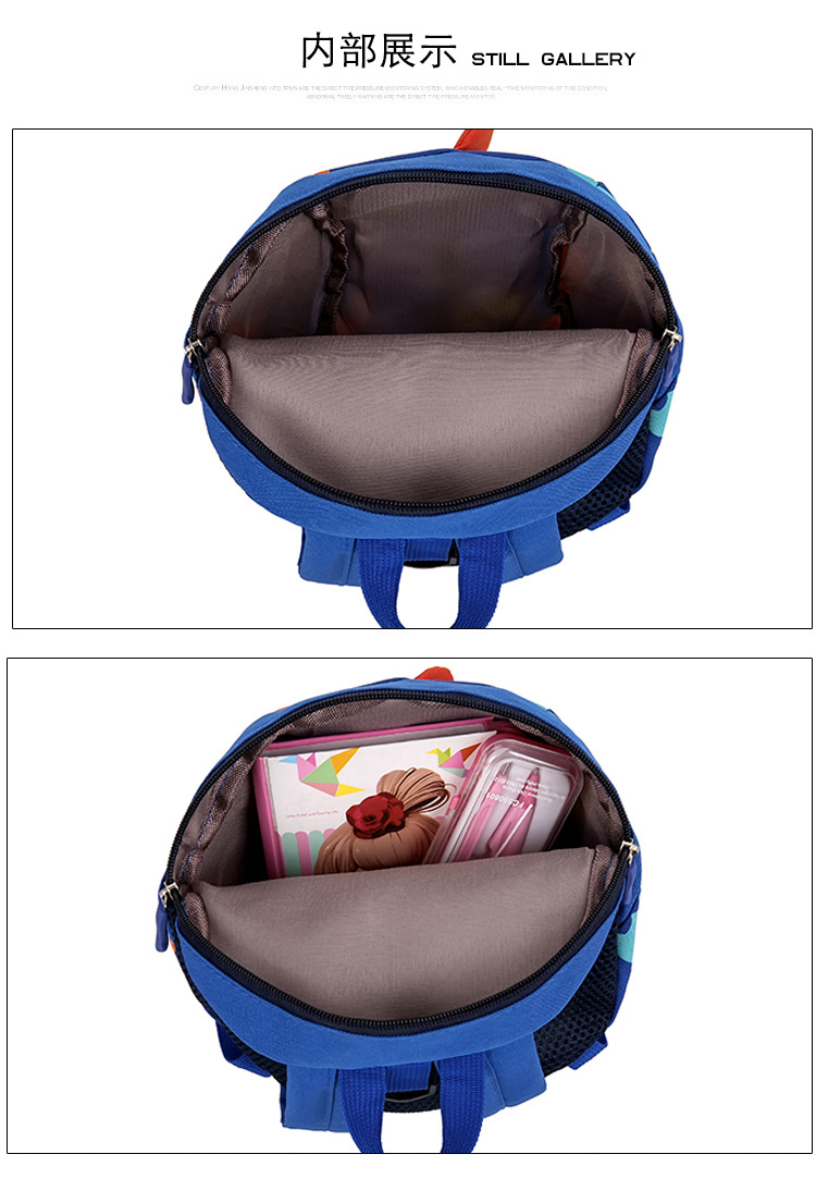 New Anti-Lost Children Backpack Three-Dimensional Dinosaur with Safety Buckle Children's Backpack Kindergarten Children's Schoolbag New Anti-Lost Children Backpack Three-Dimensional Dinosaur with Safety Buckle Children's Backpack Kindergarten Children's Schoolbag