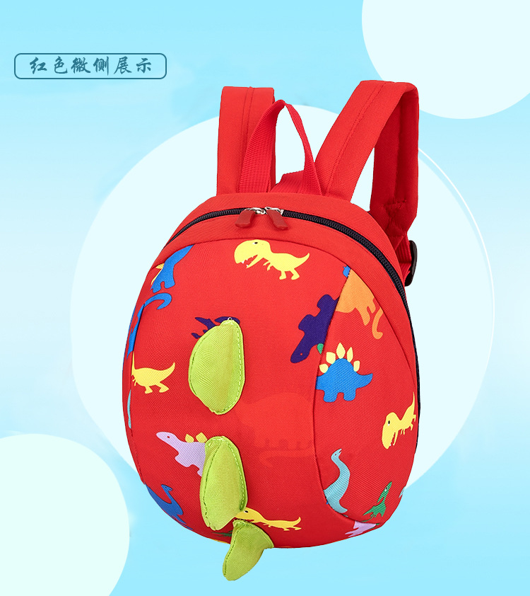New Anti-Lost Children Backpack Three-Dimensional Dinosaur with Safety Buckle Children's Backpack Kindergarten Children's Schoolbag New Anti-Lost Children Backpack Three-Dimensional Dinosaur with Safety Buckle Children's Backpack Kindergarten Children's Schoolbag