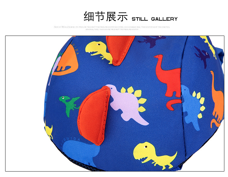 New Anti-Lost Children Backpack Three-Dimensional Dinosaur with Safety Buckle Children's Backpack Kindergarten Children's Schoolbag New Anti-Lost Children Backpack Three-Dimensional Dinosaur with Safety Buckle Children's Backpack Kindergarten Children's Schoolbag