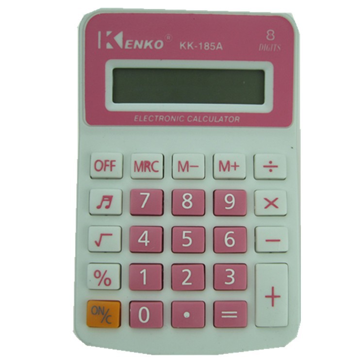 Manufacturers Supply Kenko Jiayi Calculator Kk-185A-Digit Desktop Office with Ring Calculator