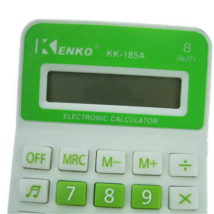 Manufacturers Supply Kenko Jiayi Calculator Kk-185A-Digit Desktop Office with Ring Calculator