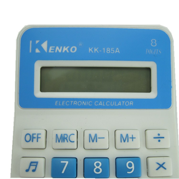 Manufacturers Supply Kenko Jiayi Calculator Kk-185A-Digit Desktop Office with Ring Calculator