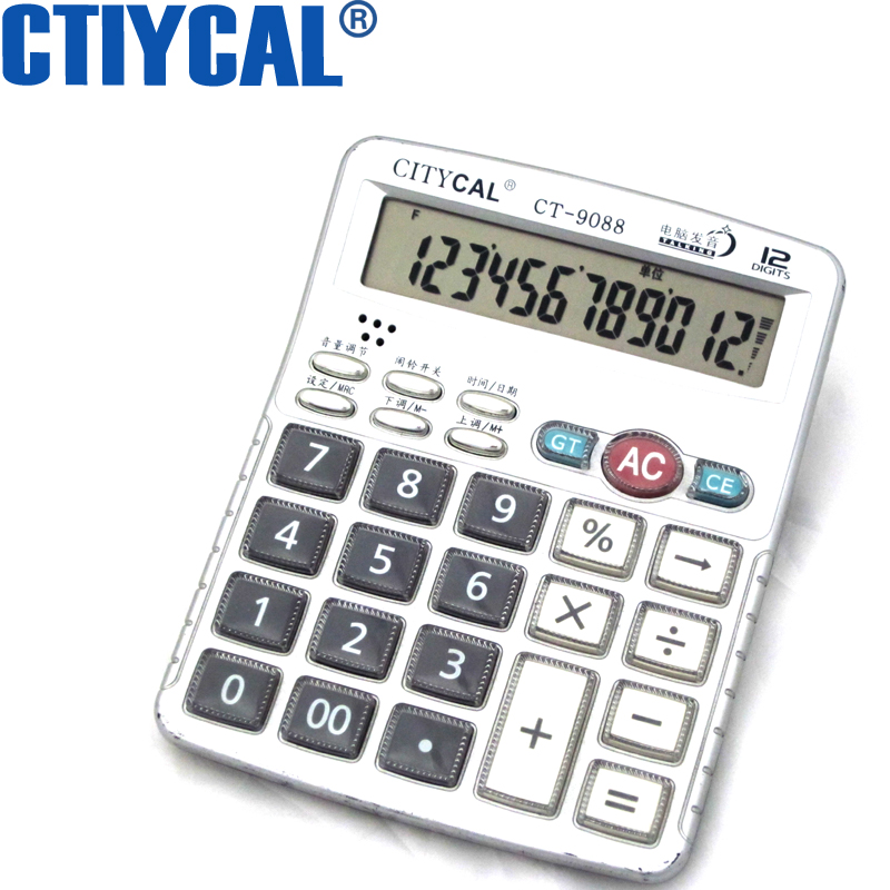 CITYCAL calculator CT-9088 voice calculator