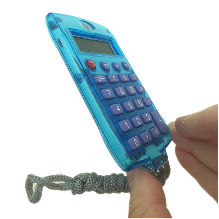 Factory Direct Sales CA-8961 Portable Color Gift Electronic Palm Calculator with Lanyard Factory Direct Sales CA-8961 Portable Color Gift Electronic Palm Calculator with Lanyard