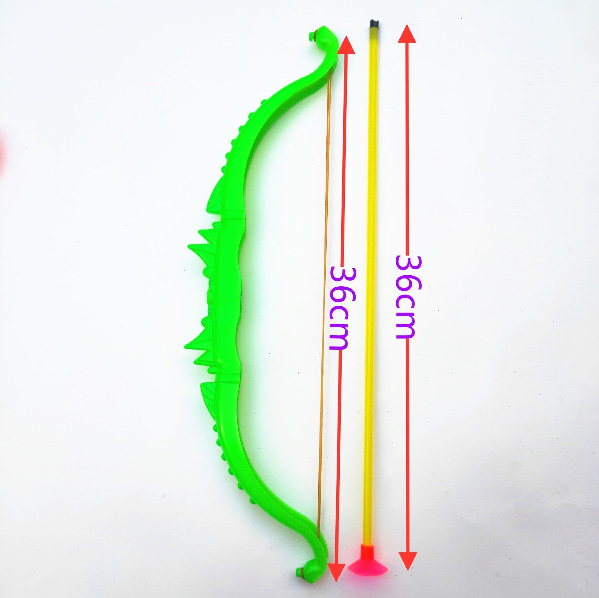 Outdoor Plastic Children&#039;s Bow and Arrow Toy OPP Set Stall Toy Ground Push Small Gift Wholesale