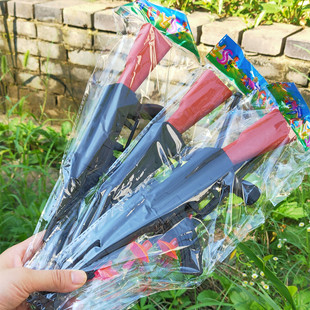 Outdoor Plastic Children's Bow and Arrow Toy OPP Set Stall Toy Ground Push Small Gift Wholesale Outdoor Plastic Children's Bow and Arrow Toy OPP Set Stall Toy Ground Push Small Gift Wholesale