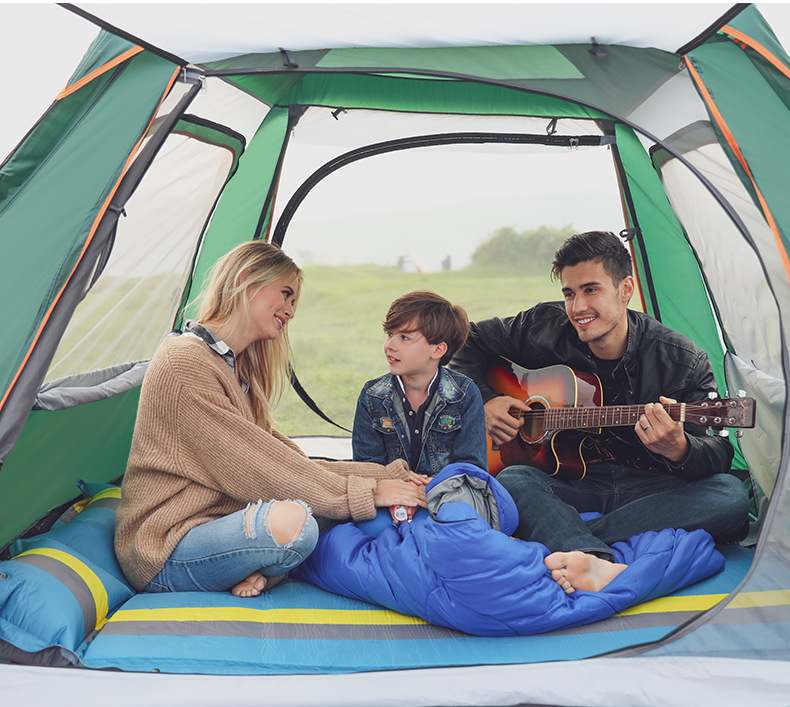 Explorer Tent Outdoor Camping Beach Camping 3-4 People Thickened Automatic Rainproof Sun Protection by the Sea Rainproof Explorer Tent Outdoor Camping Beach Camping 3-4 People Thickened Automatic Rainproof Sun Protection by the Sea Rainproof