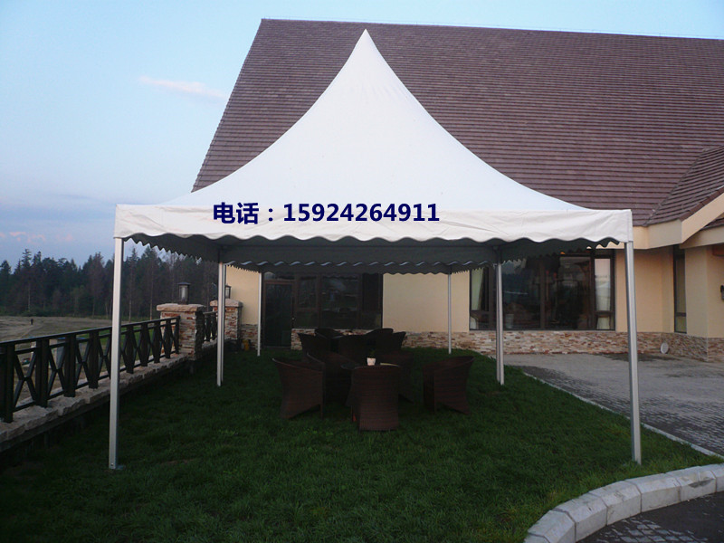 Manufacturers sell outdoor aluminum alloy activity tent fire and moisture proof and ultraviolet ray without cloth tent 4*4m
