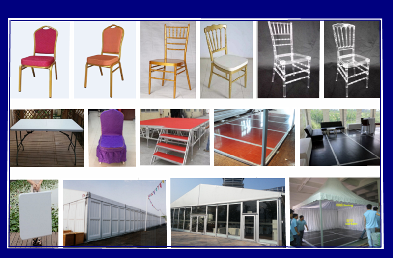 Manufacturers sell outdoor aluminum alloy activity tent fire and moisture proof and ultraviolet ray without cloth tent 4*4m