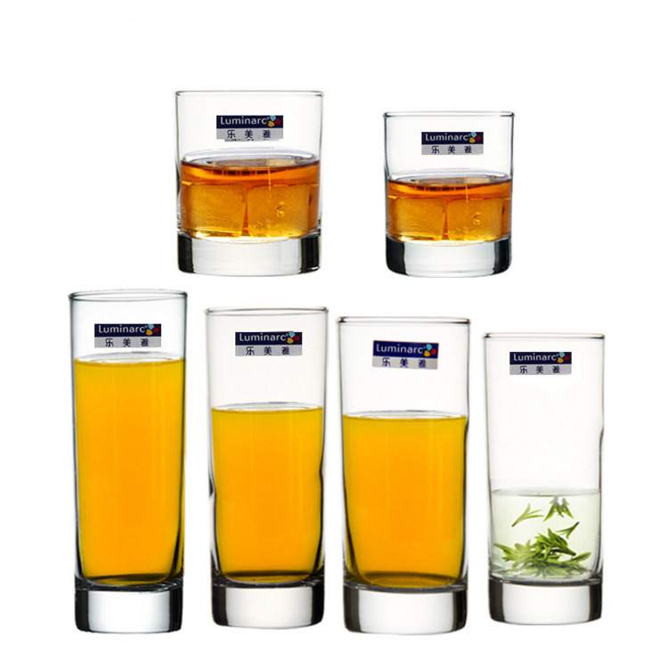 Bow and Arrow Lemeiya Glass Tumbler Hotel Gargle Cup Juice Cup Heat-Resistant Tea Cup